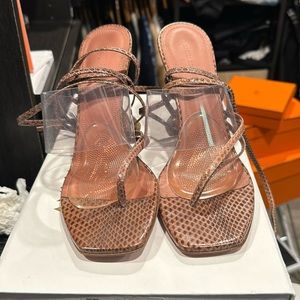 AMina Muaddi zulas sandal